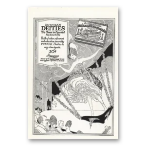 1919 Egyptian Deities Cigarettes Print Ad | Refinement