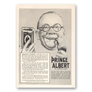 1919 Prince Albert Tobacco Print Ad | Some Frolic