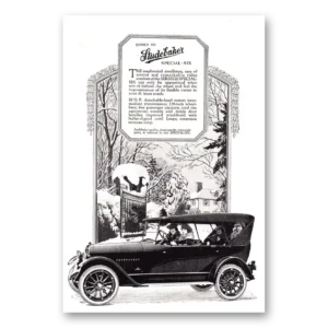 1920 Studebaker Special Six Print Ad | Series 20