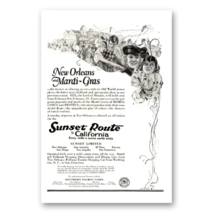 1923 Southern Pacific Print Ad | New Orleans