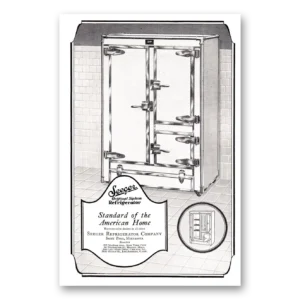 1924 Seeger Refrigerator Print Ad | American Home