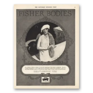 1925 Body by Fisher Print Ad | Satisfaction