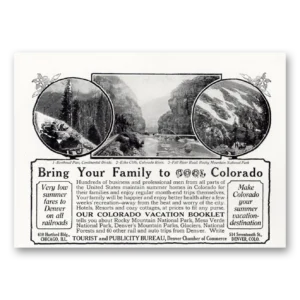 1925 Colorado Print Ad | Cool Colorado