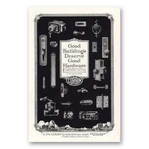 1925 P & F Corbin Print Ad | Good Hardware