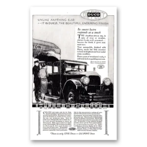 1925 DuPont Duco Print Ad | Duco Smart
