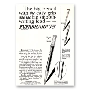 1925 Wahl Eversharp Print Ad | Big Pencil