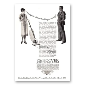 1925 Hoover Vacuum Print Ad | My Savings
