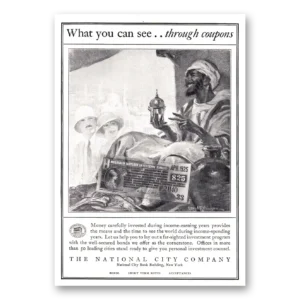 1925 National City Bank Print Ad | See Through