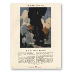 1925 Postum Print Ad | Wellville