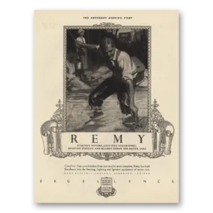 1925 Remy Electric Print Ad | Lighting Generators