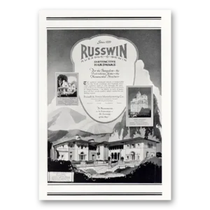 1925 Russwin Hardware Print Ad | Bungalow