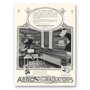 1926 Aero Radiators Print Ad | Trophy Room