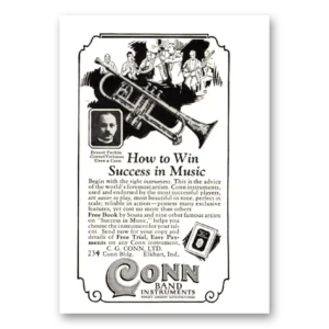 1926 Conn Band Instruments Print Ad | Win Success
