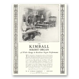 1926 Kimball Piano Print Ad | Wider Range