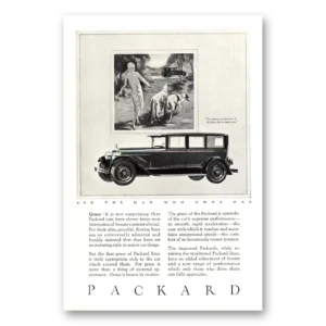 1926 Packard Print Ad | Beauty Contests