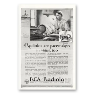 1926 RCA Radiola Radio Print Ad | Pacemakers