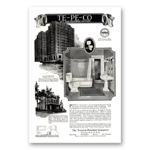 1926 Trenton Potteries Print Ad | Hotel Ambassador