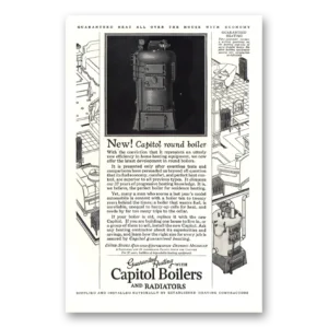 1927 Capitol Boilers Print Ad | Conviction