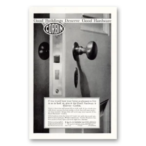 1927 P & F Corbin Print Ad | Good Hardware