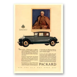 1927 Packard Print Ad | Enduring Fame
