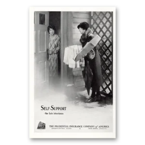1927 Prudential Insurance Print Ad | Sole Inheritance