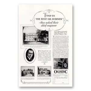 1927 Williams Oil-O-Matic Print Ad | Find Us