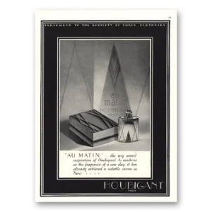 1928 Houbigant Print Ad | Parfumeur To The Nobility