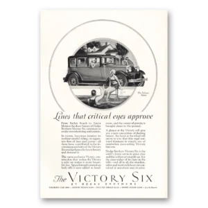 1928 Dodge Victory Six Print Ad | Critical Eyes