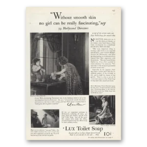 1929 Lux Toilet Soap Print Ad | Really Fascinating