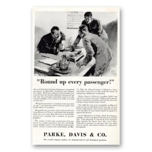 1929 Parke-Davis Print Ad | Round Up