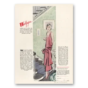 1929 Wallpaper Manufacturers Print Ad | Smart Contemporary