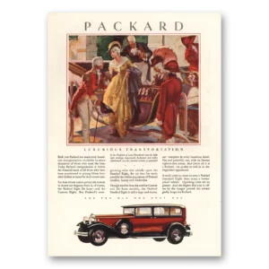 1930 Packard Print Ad | Truly Luxurious