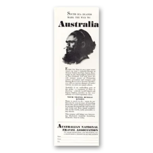 1931 Australia Print Ad | South Sea