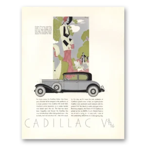 1931 Cadillac V16 Print Ad | Perfection