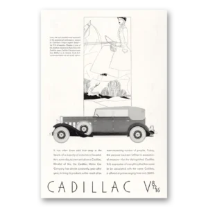 1931 Cadillac V16 Print Ad | Ambition