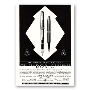 1931 Wahl Eversharp Print Ad | Who Receive