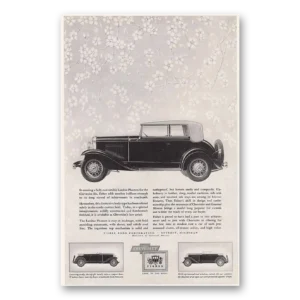 1931 Body by Fisher Print Ad | Fisher Body Chevrolet