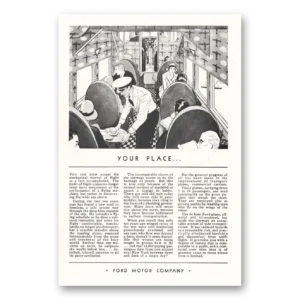 1931 Ford Aviation Print Ad | Mechanical Marvel