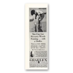 1931 Graflex Cameras Print Ad | Worth Framing