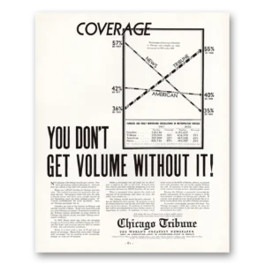1932 Chicago Tribune Print Ad | Volume