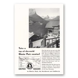 1932 Great Northern Railway Print Ad | Empire Builder