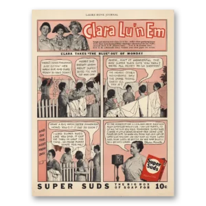 1932 Super Suds Print Ad | Clara Lu N Em