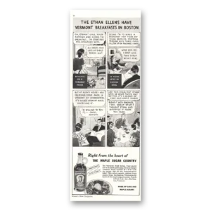 1933 Vermont Maid Syrup Print Ad | Ethan Ellens