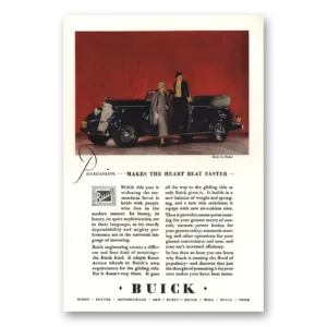 1934 Buick Print Ad | Possession