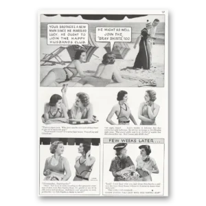 1935 Fels Napatha Soap Print Ad | Brothers