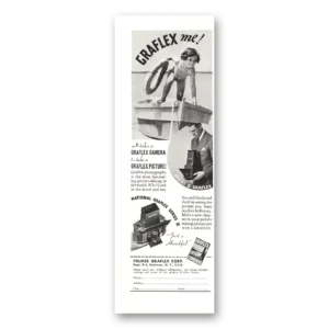 1935 Graflex Cameras Print Ad | Graflex Me