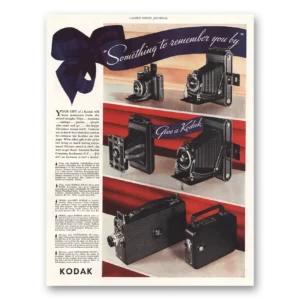 1935 Kodak Camera Print Ad | Remember You By