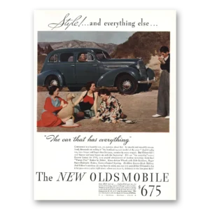 1935 Oldsmobile Six and Eight Print Ad | Style