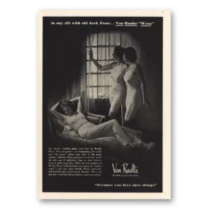 1935 Van Raalte Lingerie Print Ad | Woolly Wyns