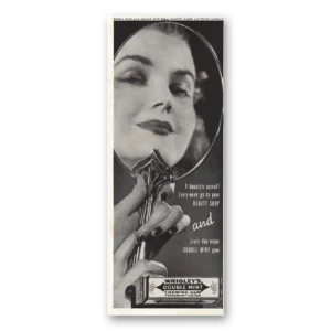 1935 Wrigleys Double Mint Chewing Gum Print Ad | Beautys Secret